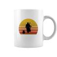 Bounty Hunter And Baby Mandalorian Coffee Mug