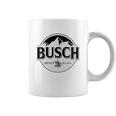 Busch Beer Black &Ampamp White Logo T-Shirt Coffee Mug