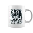 Cash Hank Willie And Waylon Country Girl Coffee Mug