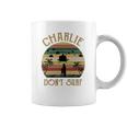 Charlie Dont Surf Retro Vintage Coffee Mug