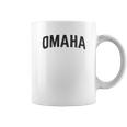 Classic Retro City Grey Style Nebraska Ne Council Bluffs Midwest Men Women Coffee Mug