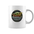 Cute Force Mandalorian Baby Yoda Shirt Coffee Mug