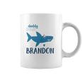 Daddy Shark Brandon Best Christmas Gifts For Dad Coffee Mug