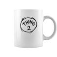 Dr Seuss Thing 2 Emblem Color Option Coffee Mug