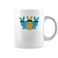 Easter Bunny Hip Trio Bunnies Funny Coffee Mug