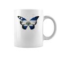 El Salvador Flag Salvadoran Flag Butterfly Coffee Mug