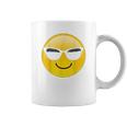 Emoji Cool Shades Smiley Face Sunglasses Confident Awesome Coffee Mug