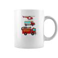 Ems Fire Truck Ambulance Rescue Helicopter Coffee Mug