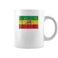 Ethiopian Flag Rasta Reggae Roots Clothing Coffee Mug