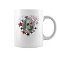 Fourth Of July Ben Franklin Patriotic American Coffee Mug