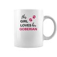 Goberian Gift This Girl Loves Her Goberian Coffee Mug