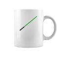 Green Light Saber T-Shirt Coffee Mug