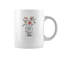 Happiness Is Being Oma Life Flower Artgrandma Coffee Mug