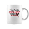 My Hobbies Include True Crime And Makeup Crime Junkie Hobbies Gifts Coffee Mug