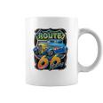 Hot Rod Route 66 Sign Coffee Mug