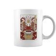 Japanese Artwork Samurai Riding Wild Toad Nippon Kanji Coffee Mug