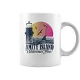 Jaws Sun Set Amity Island Welcomes You Graphic Coffee Mug