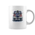 Jeep Copilot Blue Art With Dog Coffee Mug