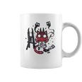 Kawaii Pastel Goth Art Devilish Cute Cat Demon Painting Coffee Mug