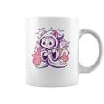 Kawaii Pastel Goth Cute Creepy Grim Reaper Cat Coffee Mug