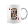 King Of Hearts Blackjack Cards Poker Coffee Mug