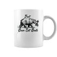 L Bear Eat Beets The Office Funny Heather Grey Men Coffee Mug