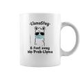 Llamastay 6 Feet Away No Probllama Social Distancing Coffee Mug