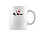 I Love My Nina Coffee Mug