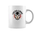 Lucha Libre Retro Mexican Wrestler Wrestling Red M Coffee Mug