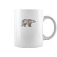 Mama Bear Mom Life Floral Retro Coffee Mug