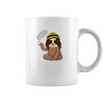 Marijuana Sloth Weed Smoker Jamaican Funny 420 Gifts Coffee Mug