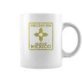 New Mexico Zia Symbol Distressed Hecho En New Mexico Coffee Mug