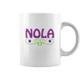 Nola Black Coffee Mug