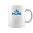 Oxygen Is Overrated Swimmer Gift Swimming Pool Coffee Mug