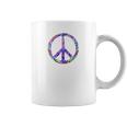 Peace Symbol In Easter Colors For Earth Day Jewel Tone Coffee Mug