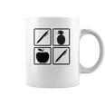 Pen Pineapple Apple Pen A Nice Funny Humor Coffee Mug