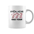 The Police British Rock Band 1982 Tour Coffee Mug