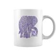 Purple Elephant Alzheimer Awareness Coffee Mug