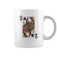 Queen Of Clubs Blackjack Playing Cards Coffee Mug