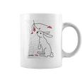 Rabbit And Winter Berries Coffee Mug