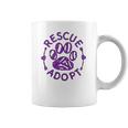 Rescue Adopt Animal Lover Love Cats Dogs Paws Print Lover Coffee Mug