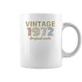 Retro Birthday Vintage 1972 Original Parts Coffee Mug