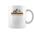 Rocky Mountains Retro Nature British Columbia Coffee Mug