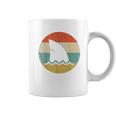 Shark Fin Retro Style Shark Coffee Mug