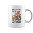 Smokey The Bear Only You Can Prevent Wild Fires Ringer Coffee Mug