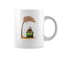 Snoopy With Friends Hippie Car Autumn Leaf Coffee Mug