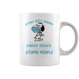 Snoopy Stay 6Ft Away I Have Anger Issues Coffee Mug