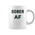 Sober Af Ladies Sobriety Coffee Mug