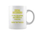 Social Distancing If I Can Punch You You Are Too Close Coffee Mug