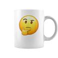 Thinking Emoji Funny Sarcastic Smiley Emoji Coffee Mug